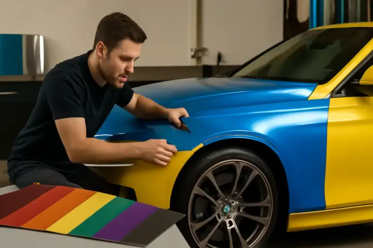 Pellicole colorate per auto: scegli la tonalità giusta e valorizza la personalità della tua vettura
