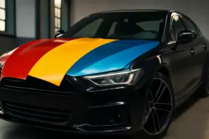 Quali colori di wrapping fanno risaltare le vetture scure? La scelta che esalta linee e curve