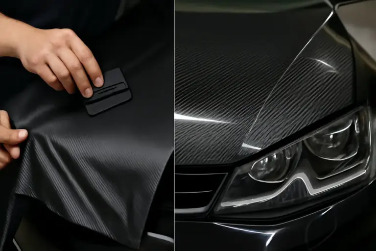 Differenze tra wrapping effetto carbonio e vero carbonio: quale soluzione abbina look a funzionalità