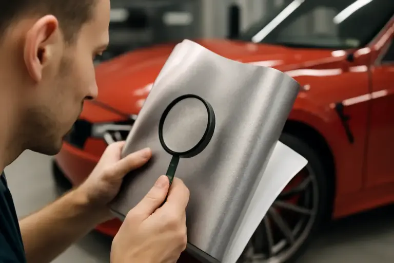 Come riconoscere una pellicola per wrapping di qualità? Il dettaglio che garantisce una resa superiore