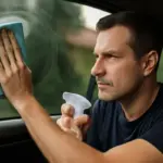 Come prevenire l’alone sui finestrini dopo la pulizia? Un trucco da professionisti del dettaglio