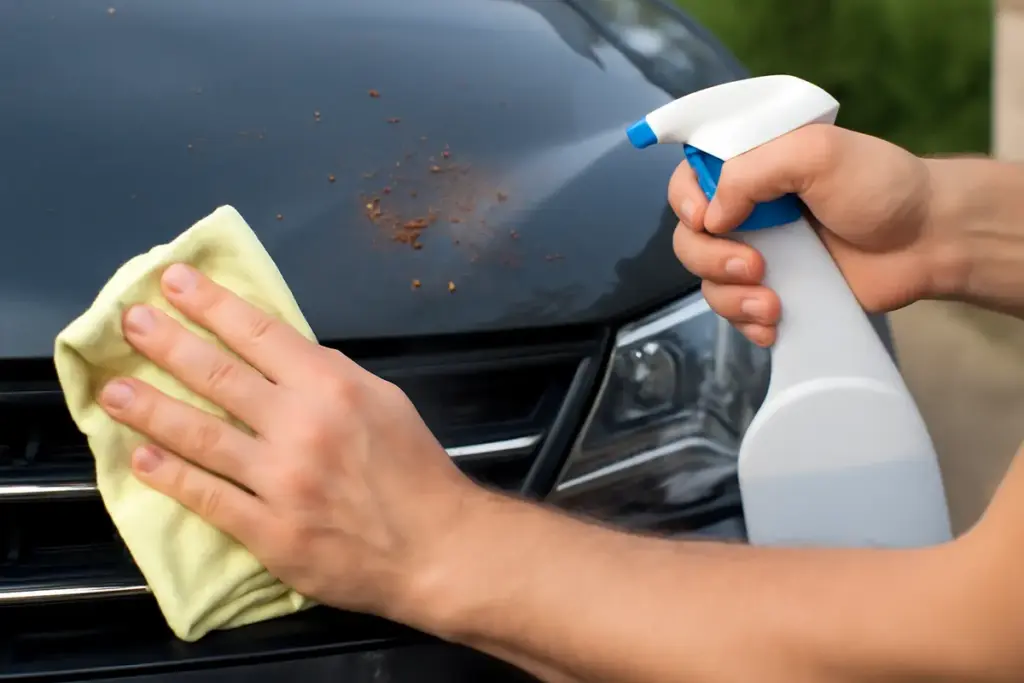 Come togliere residui di insetti dalla carrozzeria? Un rimedio efficace che non intacca la vernice