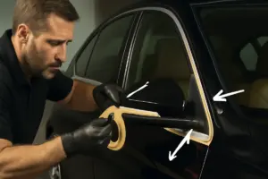 Proteggere le zone a rischio durante il detailing: dove agire per evitare graffi invisibili