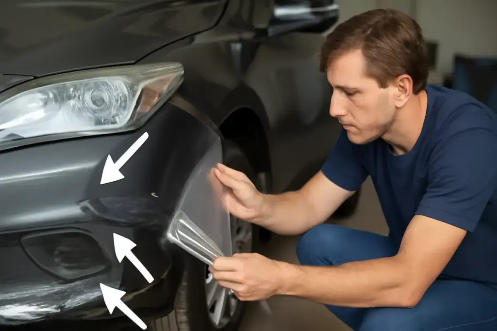 Quali zone dell’auto si danneggiano più facilmente senza pellicola protettiva? Il consiglio per evitare costose riparazioni
