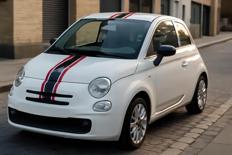 Fasce racing su citycar: il dettaglio che cambia la percezione agli occhi degli appassionati